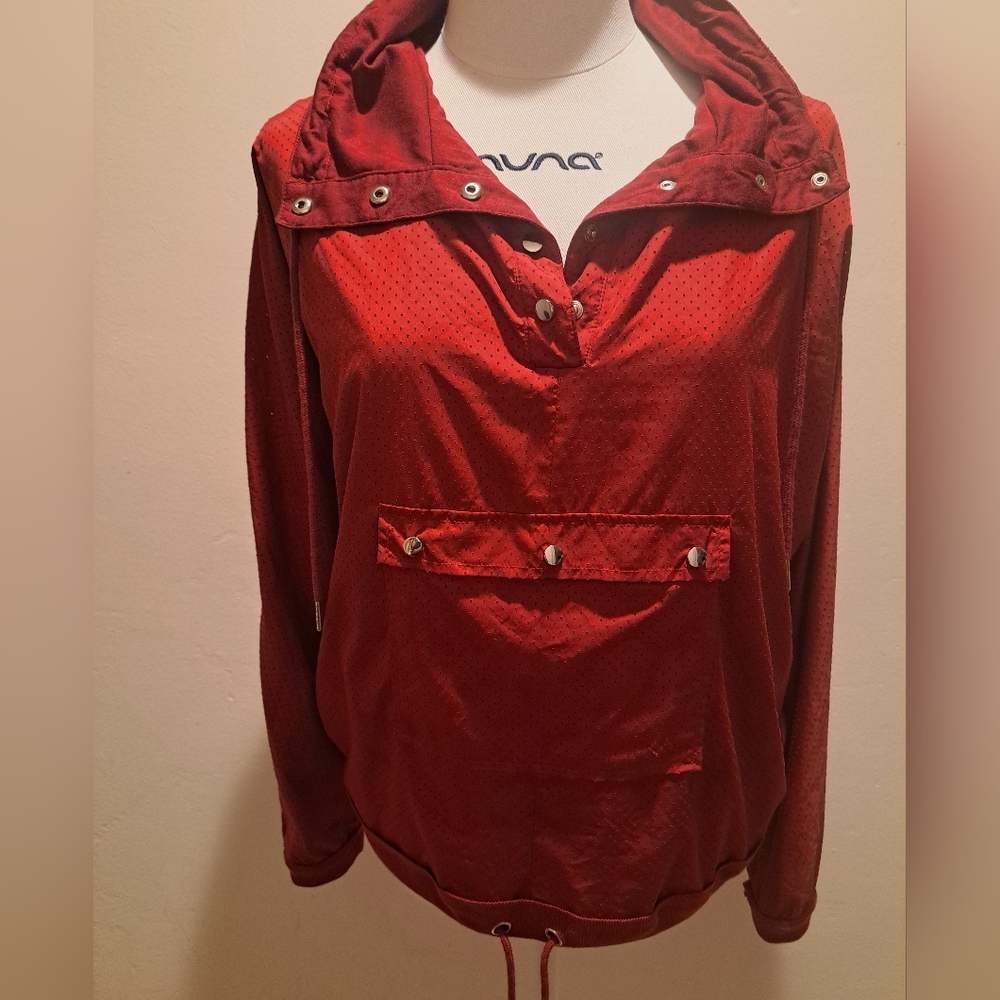 Free People pullover lightweight top jacket with hood